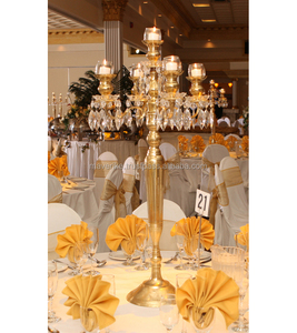Candelabro decorativo per matrimonio dell'ultima edizione candeliere decorato portacandele in cristallo per la cena a casa e l'evento formale