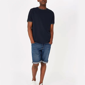 T-shirts pour hommes à manches courtes en toile unie, personnalisables par transfert thermique, respirants et à séchage rapide – Prix de gros - Product Image 5