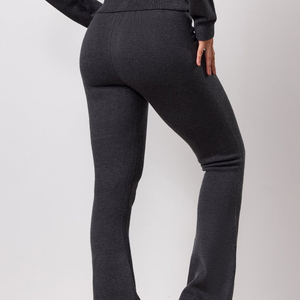 Pantalon de sport décontracté Harajuku premium avec strass étoiles, coupe droite, pour femme - Product Image 6