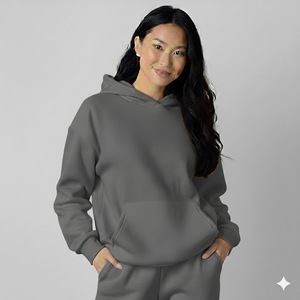 Sudadera con Capucha Holgada y Extra Grande para Mujer, Estilo Casual, Manga Larga, Suave y Cómoda para Invierno, Sudadera con Capucha para Uso Diario, a la Moda - Product Image 3