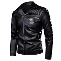 Veste en cuir pour homme, mode décontractée, bonne qualité, veste en cuir pour homme, veste d'hiver en cuir