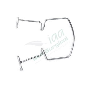 Oringer Lip and Cheek Retractor Brewer Rubber Dam Clamp Forceps - Forceps dentaire en acier inoxydable pour la pose de la membrane de protection - Product Image 6