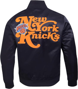 เสื้อแจ็คเก็ตซาติน NBA แบบสั่งทำสำหรับผู้ชาย - Product Image 4