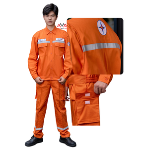 DISEÑO PERSONALIZAR uniformes de trabajadores de campo traje de soldadores conjuntos de ropa de trabajo sitio de construcción overol ropa de trabajo-FMF uniforme en VN - Product Image 4