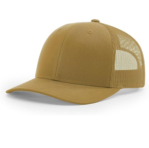 Nueva Gorra Trucker de Lona con Logotipo Personalizado, Gorra de Malla con Cierre a Presión, Bordada, Venta al Por Mayor, Fabricante OEM ODM, Proveedor a Granel, MOQ Bajo - Product Image 1