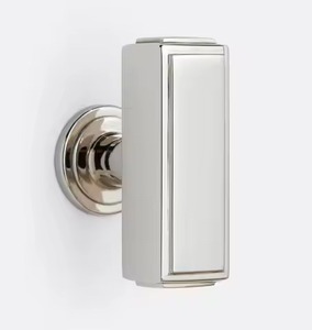 Poignées de porte métalliques pour intérieur de bureau, poignée de porte durable, quincaillerie intérieure et extérieure, pièce d'accentuation - Product Image 3