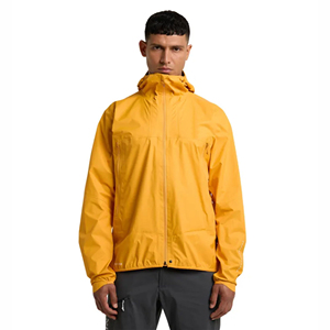 Veste de pluie pour homme en nylon et polyester, imperméable, coupe-vent, légère, décontractée, entièrement zippée, softshell - Product Image 4