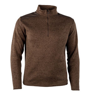 Men's Quarter Zip <b>Mid</b> <b>Layer</b> Jacket In multi Color Contrasted Casual Sportswear For Or Outdoors Wear Zipper Long Sleeve Jacket - Product Image 6