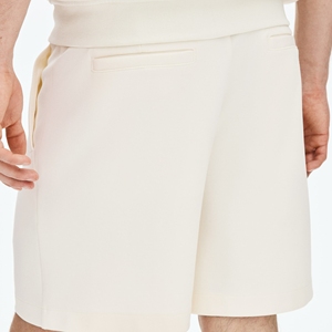 Shorts et T-shirt Athlétiques Vintage Oversize en Polyester Imprimé Personnalisé, Anti-Plis, Impression Numérique, Logo Avant, Rose Bébé, Cordon de Serrage - Product Image 4