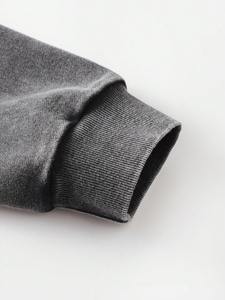 Sweat-shirt à capuche oversize pour homme, style streetwear, décontracté, pour la gym, tissu épais, hiver. - Product Image 4