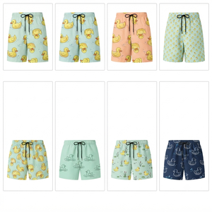 Nouveau Short de Plage Décontracté en Toile Respirante Anti-Plis pour Vacances d'Été Transfrontalières - Product Image 2