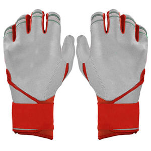 Guantes de Bateo de Béisbol en Oferta, Guantes de Bateo de Béisbol de Dedo Completo, Guantes de Bateo Personalizados con Agarre, Amarillos - Product Image 1