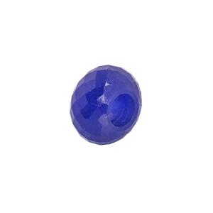 Perles d'hydrogel bleues 14x8x5mm en pierre synthétique pour la fabrication de bijoux - Product Image 4