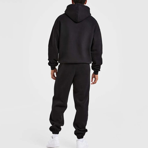 High Quality Men's Winter Hoodies Sweatshirts & <b>Jogger</b> Tracksuit Pullover Oversized Breathable Streetwear Custom Embroidery Logo - Product Image 2