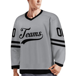 Jersey de Hockey sobre Hielo Personalizado con Diseño de Logotipo Propio, la Mejor Calidad, 100% Poliéster Antibacterial, Bordado 3D - Product Image 2