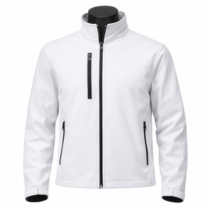 Chaqueta Softshell Impermeable y Cortavientos de Alta Calidad con Diseño Personalizado para Hombre y Mujer, Chaqueta Softshell con Logotipo Personalizado OEM ODM - Product Image 1