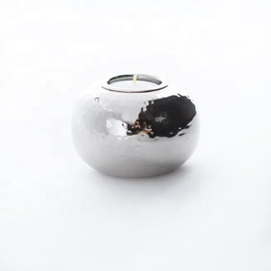 Meilleure vente pour la maison bougie décorative en métal et porte-bougie chauffe-plat bougeoir votif de luxe nouveauté pour Noël - Product Image 5