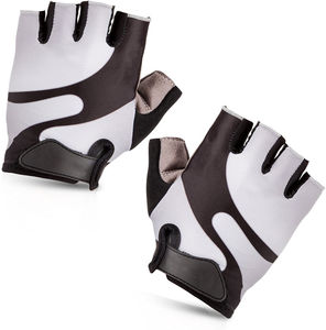 Gants de cyclisme en cuir demi-doigts de haute qualité pour hommes, antidérapants, confortables, prix raisonnable, vente en gros, personnalisables, best-sellers - Product Image 2