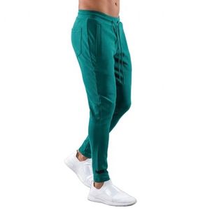 Pantalon décontracté pour homme en toile lavée de poids moyen, coupe droite, avec propriétés respirantes et séchage rapide, taille mi-haute - Product Image 2