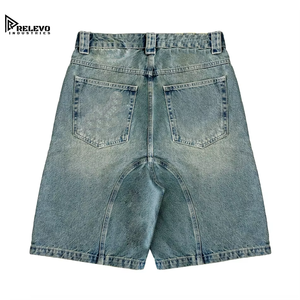 Pantalones Cortos de Mezclilla Ajustados para Hombre, Pantalones Cortos Casuales de Mezclilla, Ropa de Verano, Atuendo Diario Elegante y Cómodo - Product Image 2