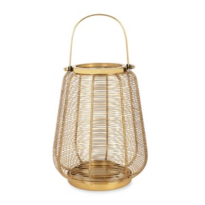 Decorative Metal <b>Lantern</b> Modern Candle <b>Lantern</b> Holder for <b>Indoor</b> Outdoor Home Decor Wedding Festival <b>Lighting</b> and Gifting Use - Product Image 6