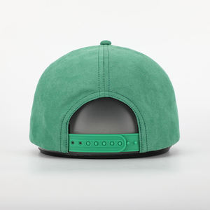 Gorra de Béisbol Personalizada de 5 Paneles en Gamuza, Gorras con Logotipo Bordado en 3D, Gorra Estructurada Tipo Dad Hat al por Mayor - Product Image 5