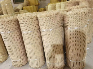 Rouleau de treillis en rotin naturel écologique OEM pour portes d'armoires, chaises et meubles – Fournisseur en gros du Vietnam - Product Image 1