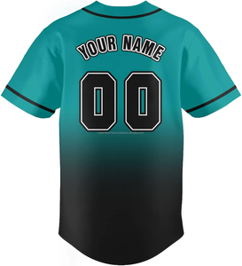 Fabricante al por mayor personalizado de alta calidad camisetas de béisbol para jóvenes sublimación de softbol desgaste de poliéster de talla grande característica - Product Image 3
