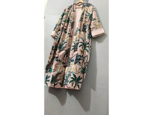 Luxury Velvet House Robe, velvet cotton Kimono Robe, Dressing Gown, wedding robe Bridesmaid winter bathrobe As show Picture - Product Image 3