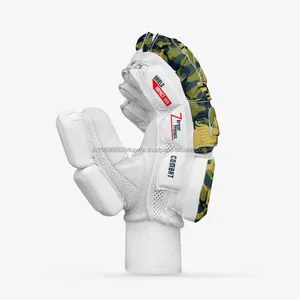 Guantes de cricket de doble capa ZAP Combat con cierre de velcro de liberación rápida altamente protectores y ventilados a la venta en India - Product Image 6