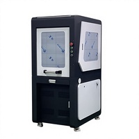 Grande machine de gravure laser UV 5W de type fermé, série LCU, 355nm, pour marquage de précision sur plastique, verre, céramique et composants électroniques
