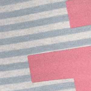 Haut à volants rayé JJ pour jeunes filles, T-shirt décontracté en coton à manches courtes, Vêtements de mode personnalisés d'inspiration grecque pour enfants - Product Image 4