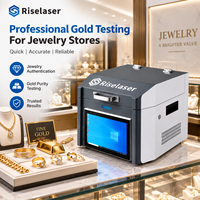 Analyseur d'or XRF pour la bijouterie, testeur de pureté de l'or avec équipement d'analyse non destructif des métaux précieux