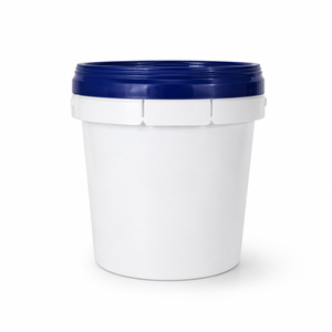5L Open Top PP Plastic Paint <b>Bucket</b> Paint Pail <b>with</b> <b>Lid</b> OEM IML Printing - Product Image 3