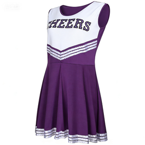 Ensemble d'uniformes de cheerleading personnalisés pour femmes et filles adultes, de haute qualité, en polyester 320g, nouvelle mode, uniformes d'entraînement de cheerleading personnalisés - Product Image 1