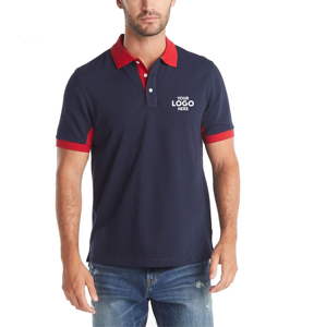 เสื้อโปโลผ้าระบายอากาศดี ลายทาง แขนสั้น สไตล์คลาสสิก สดใส เหมาะสำหรับใส่ทำงาน ใส่เล่นกอล์ฟ สำหรับผู้ชาย เสื้อผ้าแฟชั่นอินเทรนด์ - Product Image 5