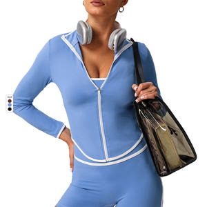 Conjunto Deportivo Premium para Mujer, Ropa Deportiva Transpirable para Yoga y Gimnasio, Leggings Elásticos, Top, Aprobado por CE ISO - Product Image 2