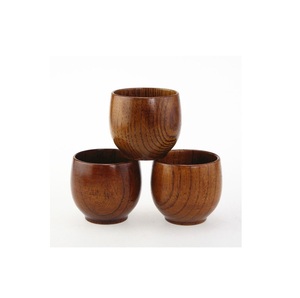 Premium Wooden Mug Handmade Solid Wood Coffee <b>Cup</b> Natural Finish Rustic Design Eco Friendly Drinkware for Cafe - Product Image 4