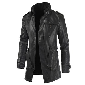 Nouvelle veste décontractée pour homme, col montant, boutonnage simple, écologique, pour l'automne et l'hiver – Tendance mode - Product Image 5