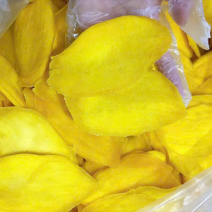 Tranches de mangue séchée biologique du Vietnam, goût sucré et acidulé, non sucrées, emballées sous vide, conditionnement en vrac - Product Image 1