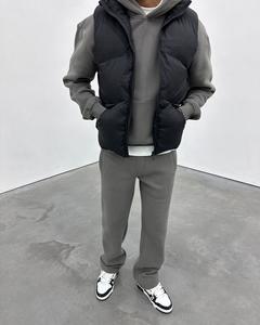 Survêtement de luxe respirant de créateur, sweats à capuche unisexes haute couture pour hommes, mélange cachemire et soie, couleur unie, édition limitée - Product Image 3