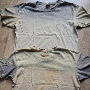 Camiseta de algodón lavado con cuello en V, manga corta, corte regular, informal para mujer, jersey de punto, camisetas divertidas descoloridas para hombre - Product Image 6