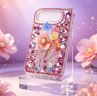 Nouvelle Arrivée 2026 – Série Luxe Pliable Faite Main avec Diamants Scintillants – Coques et Étuis pour iPhone 18 Duo