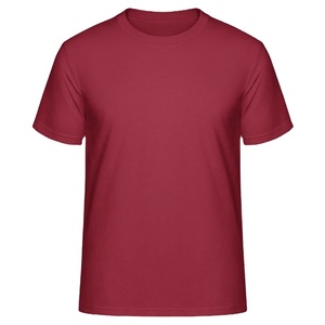 OEM-Camiseta blanca informal para hombre, cuello redondo, 100% algodón, 180 GSM, colores lisos, logotipo personalizado, venta al por mayor - Product Image 4