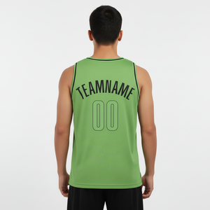 Camisetas de Baloncesto con Diseño Personalizado, Impresión por Transferencia de Calor, Malla 100% Poliéster, Elásticas en Cuatro Direcciones, Unisex, Adulto, Sin Mangas - Product Image 4