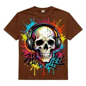 Camiseta gráfica de moda urbana recién llegada, nueva camiseta de moda para correr y hacer ejercicio, la más vendida, hecha en Pakistán. - Product Image 6