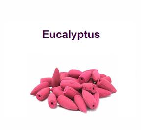 Cônes d'encens à refoulement naturel Eucalyptus Bullet Fourniture en gros au meilleur prix (Rose) - Product Image 1
