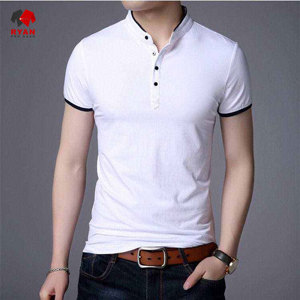 Chemises polo personnalisées Ryan Pro Gear pour hommes, style pull, avec logo personnalisé, design OEM - Product Image 3