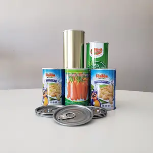 Vietnam supplier for Cylinder Food Canned 3 Pieces Cans Bean/ Nut Cans Metal Packaging with best quality Affordable Price