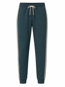 Custom Winter Printed Dark Teal Casual Breathable Lightweight Training Tracksuit Premium <b>Zip</b> Jacket Tapered <b>Jogger</b> Set Fitness - Product Image 5